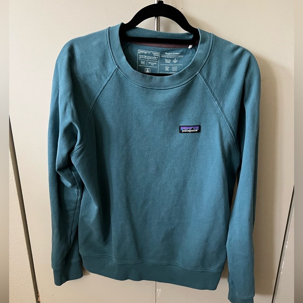 Patagonia organic cotton crew sweatshirt